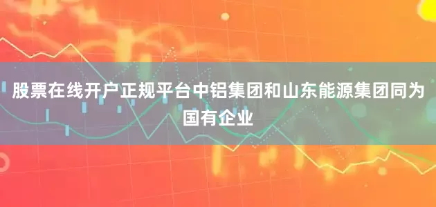 股票在线开户正规平台中铝集团和山东能源集团同为国有企业